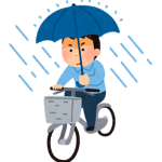 道路交通法改正で自転車の傘さし運転が罰則対象。レインコートを｜役立ち情報ナビ