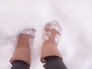 雪道歩き方